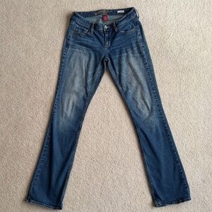 Arizona Bootcut Juniors 3 Average Denim Blue Jeans